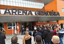 Dodik i Adžić otvorili „Arenu Gradiška“