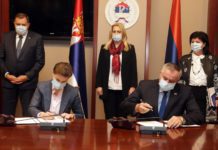 Brnabić i Višković potpisali zajedničku izjavu o realizaciji projekta HES „Gornja Drina“