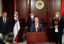 Brnabić: Naredna godina kruna izuzetne saradnje Srpske i Srbije