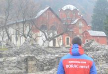 Rukometaši Borca posjetili Pećku patrijaršiju
