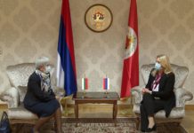 Cvijanović sa Karabaševom: Dobra saradnja Srpske i Bugarske u oblasti kulture, sporta i obrazovanja
