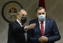 Dodik: Danas je Lavrov u posjeti Republici Srpskoj, a sutra BiH