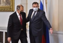 Dodik i Lavrov: Dobri i stabilni politički odnosi, bez otvorenih pitanja