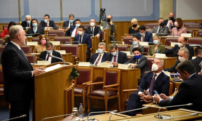 Zdravko Krivokapic Milo Djukanovic