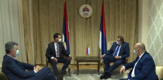 Dodik i Milivojević o potrebama srpske zajednice u Mostaru
