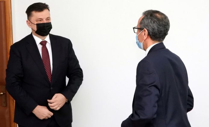 Tegeltija sa ambasadorom Egipta