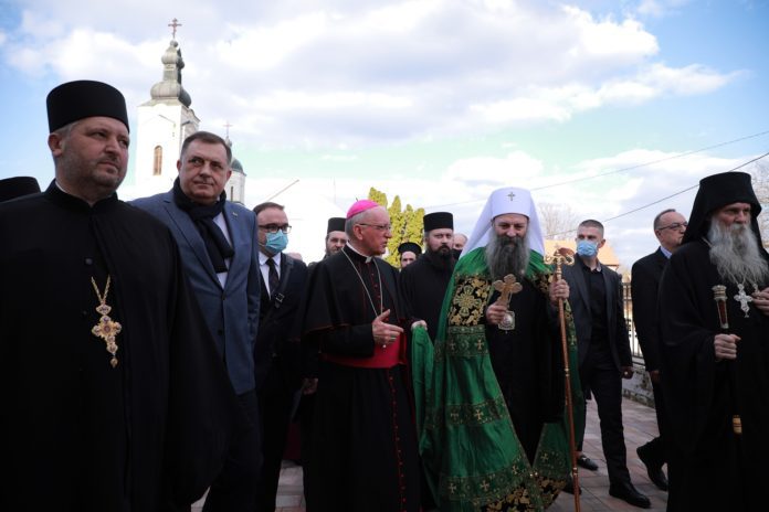 Patrijarh srpski Porfirije u Jasenovcu