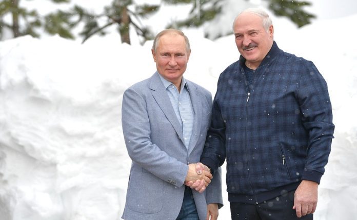 Putin Lukasenko