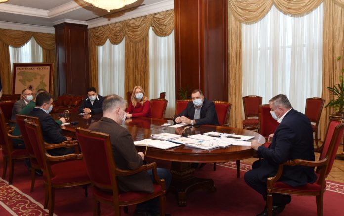 Stab za vanredne situacije Dodik Cvijanovic Viskovic