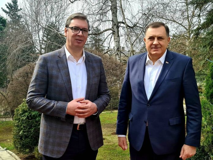 Vucic i Dodik u BG