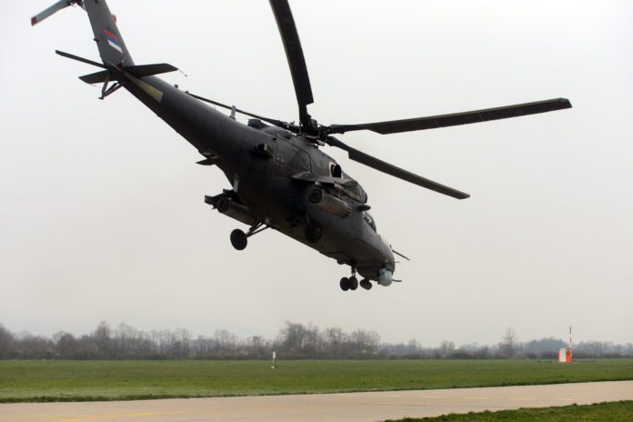 Helikopter vojna vjezba