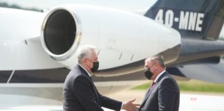 Delegacija Crne Gore stigla u Banjaluku, Višković dočekao Krivokapića