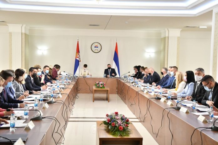 Zajednicka sjednica vlada Srbije i Srpske u Istocnom Sarajevu Benabic Viskovic 1