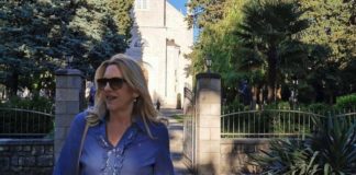 Cvijanović u šetnji Trebinjem