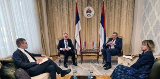 Dodik i Kalabuhov: BiH bi morala da preuzme odgovornost za svoju budućnost