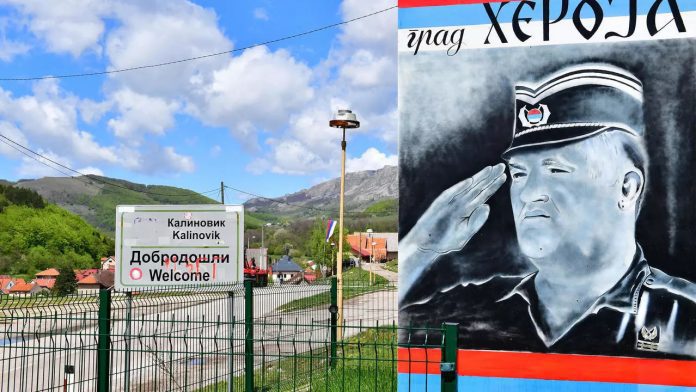 Mural Ratko Mladic Kalinovik