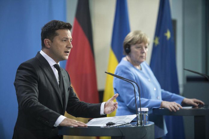 Zelenski Merkel 1
