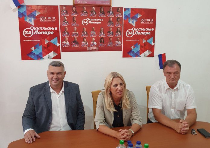 Лопаре - СНСД - Цвијановић - састана
