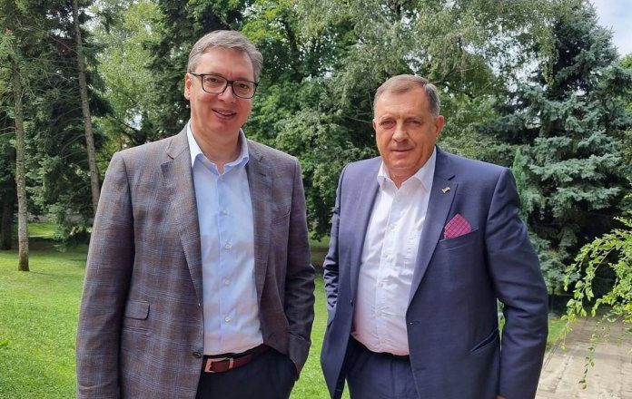 Vucic i Dodik u BG