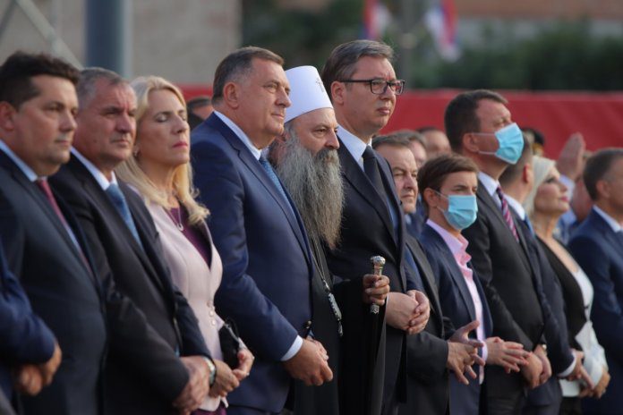 Dan srpskog jedinstva BG Dodik Porfirije Vucic