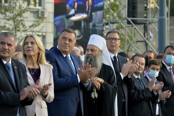 VISKOVIC, CVIJANOVIC, DODIK, PATRIJARH PORFIRIJE, VUCIC, DACIC, BRNABIC, MIROVIC