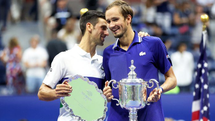 Djokovic US Open Medvedev 1