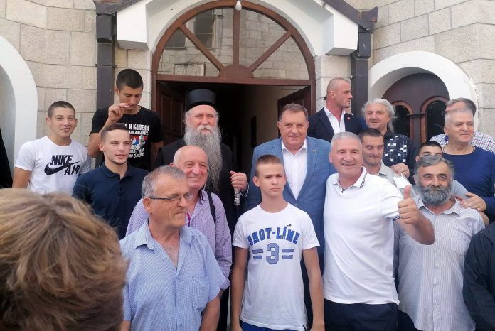 Даниловград - Додик са митрополито