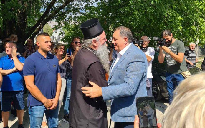 Даниловград - Додик са митрополито