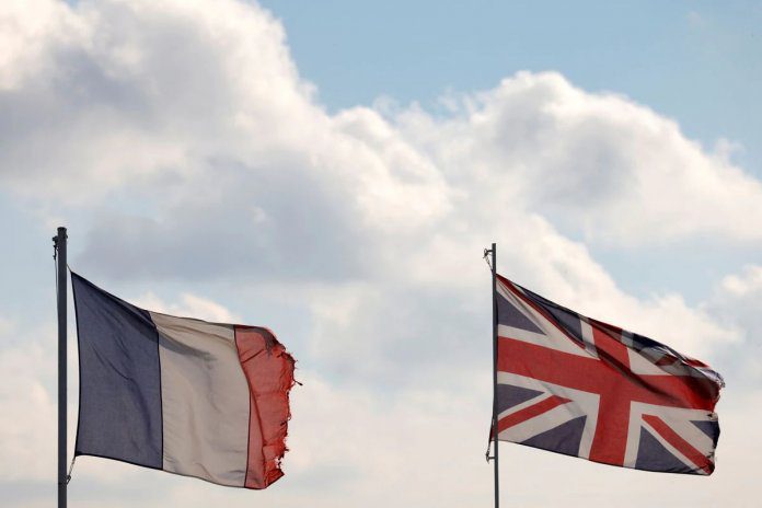 Francuska Velika Britanija zastave