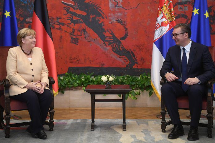 ANGELA MERKEL, ALEKSANDAR VUCIC