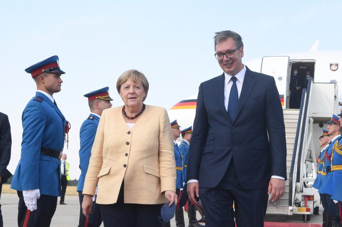 ANGELA MERKEL, ALEKSANDAR VUCIC