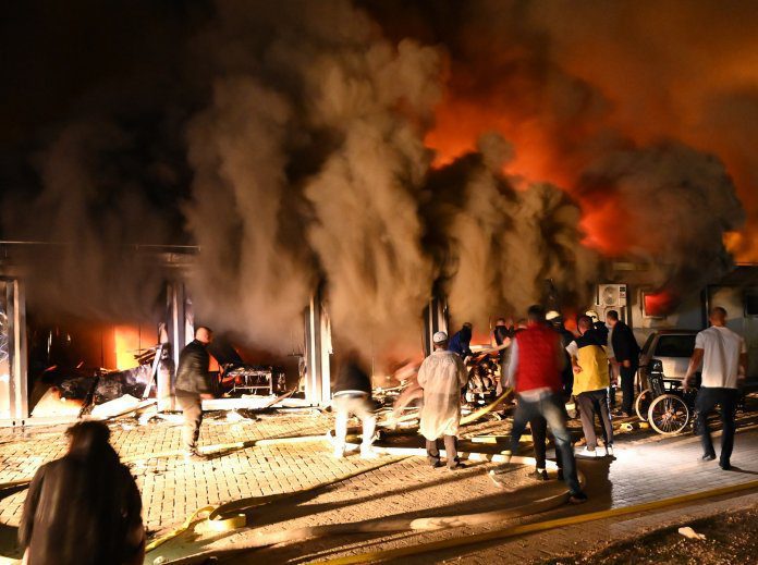 Fire breaks out in a Covid hospital in Tetovo