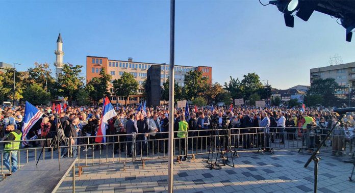 Bijeljina protest 1