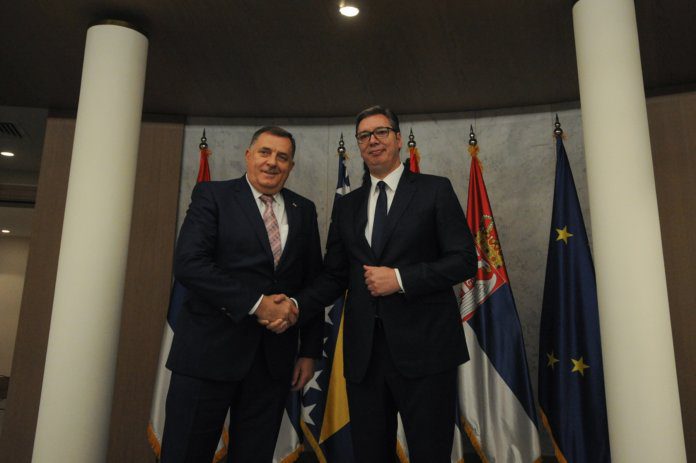 MILORAD DODIK, ALEKSANDAR VUCIC