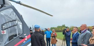 Lukač: Helikopterska jedinica doprinijeće bezbjednosti građana