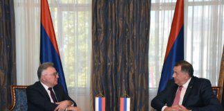 Dodik i Kalabuhov o aktuelnoj situaciji u Republici Srpskoj i BiH