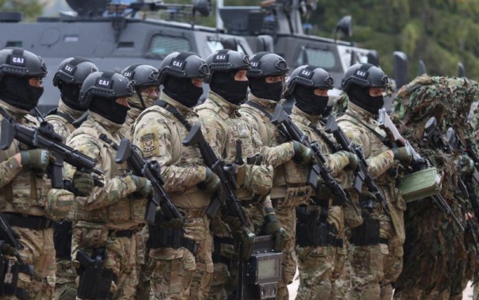 Vjezba Policije i Zandarmerije na Jahorini 2