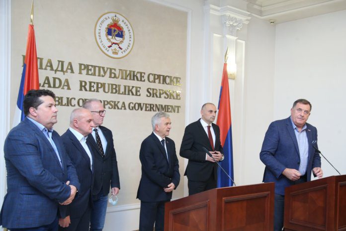 Sastanak predstavnika političkih partija koje čine vladajuću koaliciju Dodik