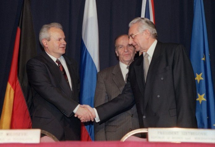 milosevic tudjman izetbegovic dejton