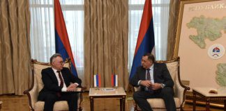 Dodik i Kalabuhov razgovarali o aktuelnoj političkoj situaciji u BiH