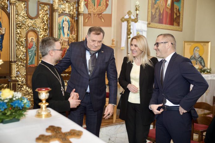 Прњавор - Цвијановић и Додик посјет