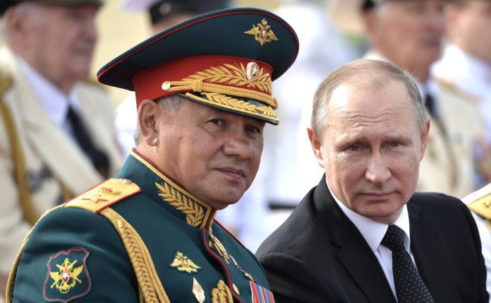 Sojgu i Putin