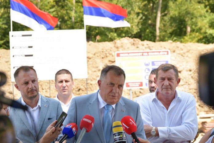 Obilazak radova na auto-putu Dodik