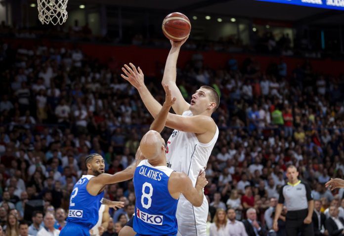Srbija Grcka kosarka Jokic