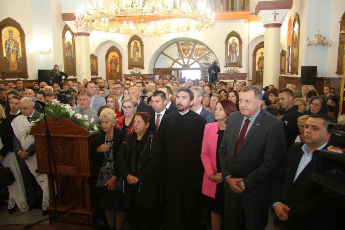 Dodik osvestanje hrama Gradiska 3