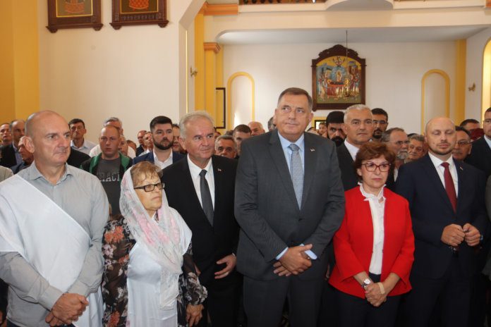 Србац - Додик - освештање храма1