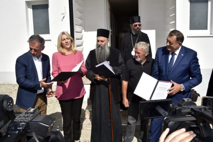 Petrinja Cvijanovic Dodik patrijarh