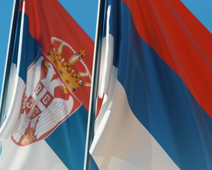 Zastave Srbije i Republike Srpske