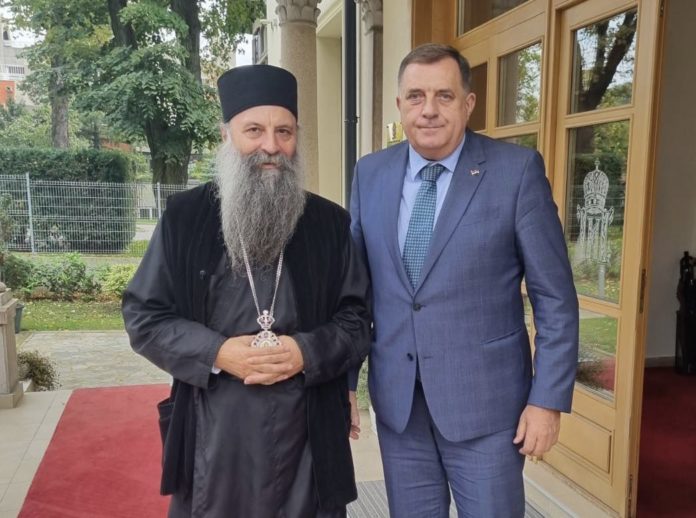 patrijarh porfirije i dodik