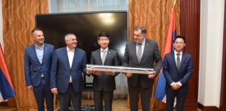 Dodik, Višković i Ćorić razgovarali sa predstavnicima kineskih kompanija